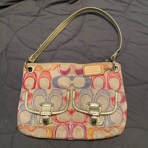 Colorful Coach Purse